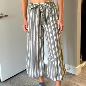 Wide leg flowy pants